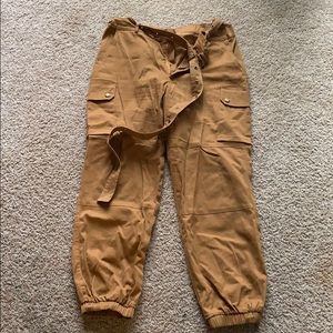 Burnt orange joggers